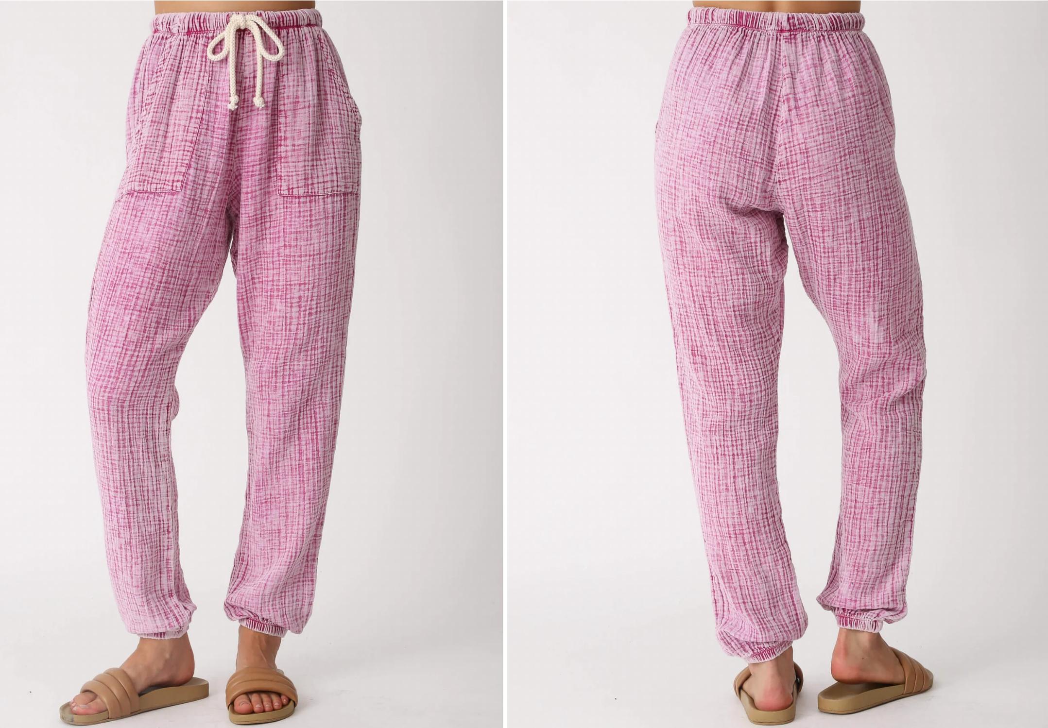 

Брюки Lauren Gauze в цвете Paradise Pink Electric & Rose