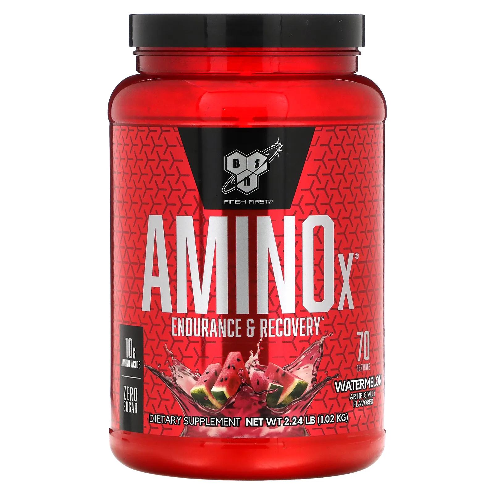 

BSN AminoX Endurance & Recovery Non-Caffeinated Watermelon 2.24 lb (1.02 kg)