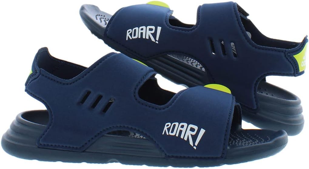 Сандалии для купания adidas Altaswim для малышей унисекс, темно-синий — фото 3