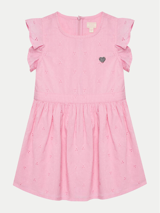 

Платье на каждый день обычный крой K5GK12 WH710 Guess, розовый