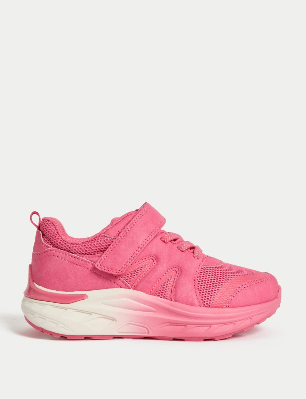 

Детские кроссовки Freshfeet Riptape Marks & Spencer, розовый