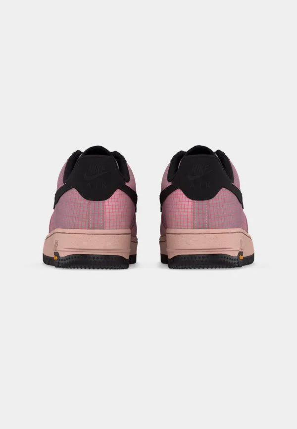 Кроссовки air force 1 '07 low lx vibram Nike Sportswear, Silt Red/Black/Light Violet Ore/Speed Yellow — фото 4