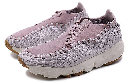 Кроссовки Air Footscape плетеные частицы роза Nike, розовый — фото 3