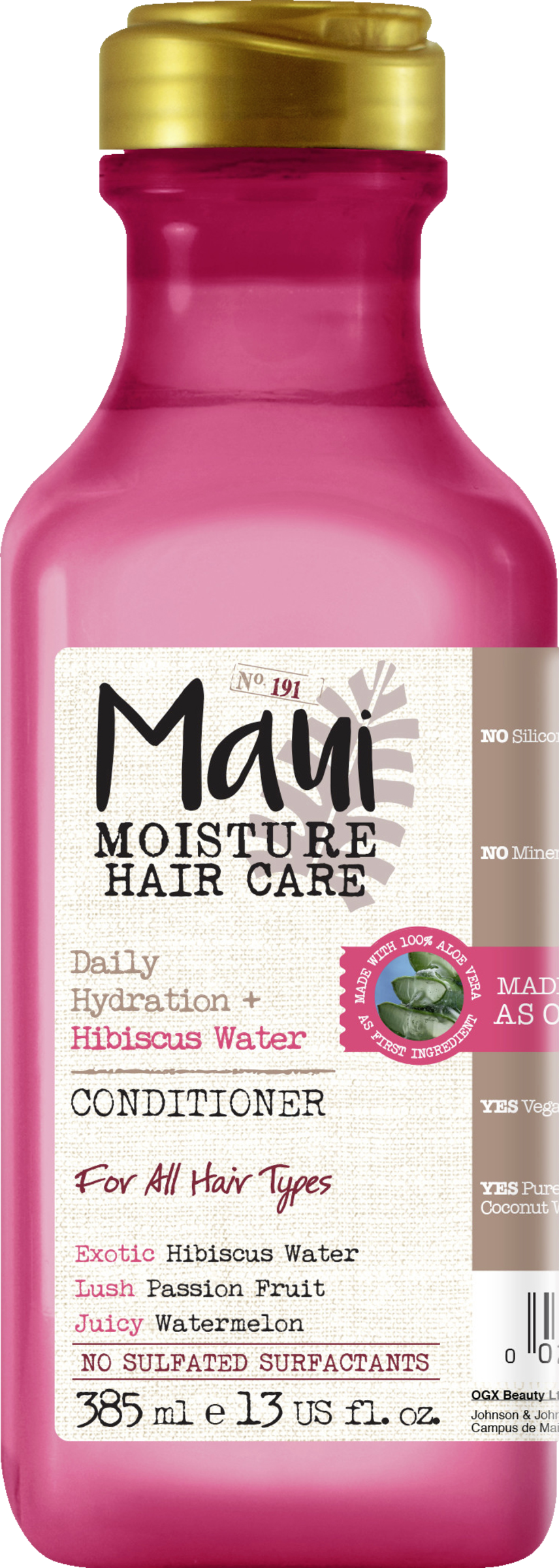 

Кондиционер Maui Moisture Daily Hydration + Hibiscus Water Conditioner