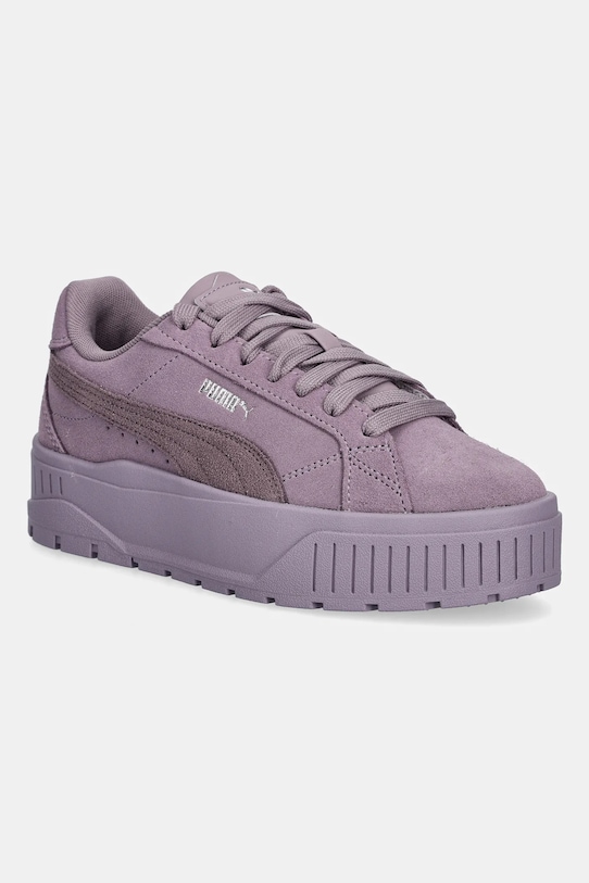Замшевые кроссовки Karmen II Puma, фиолетовый