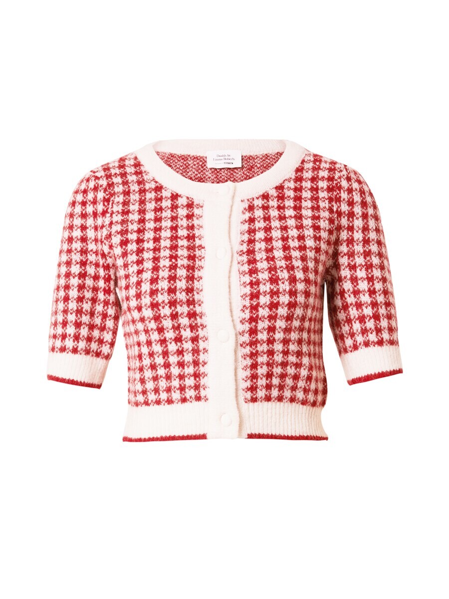 

Вязаный кардиган Daahls By Emma Roberts Exclusively For About You HEIDI, цвет Red/White