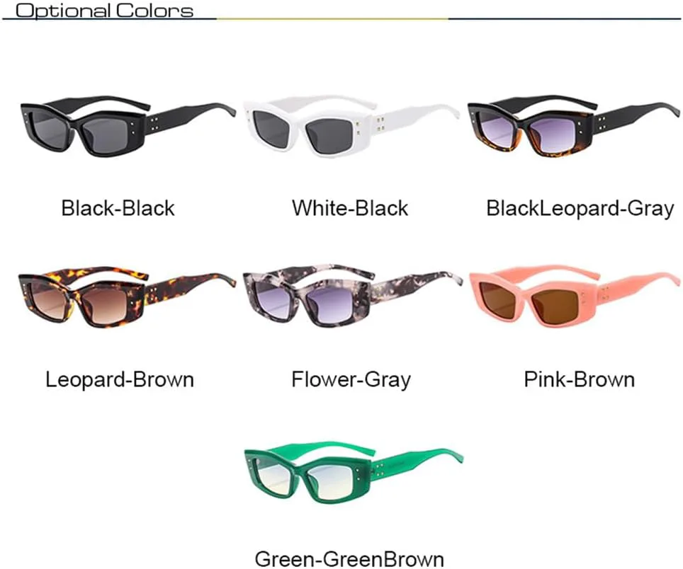 

Солнцезащитные очки UV400 с градиентными заклепками, черные, для женщин и мужчин, для бега и занятий спортом на открытом воздухе UYPTK, Blackleopard-gray