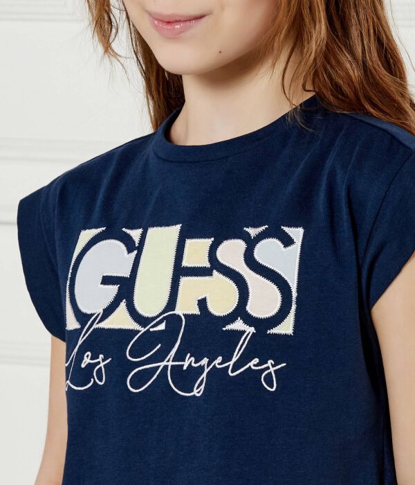 Футболки Regular fit Guess, синий — фото 4