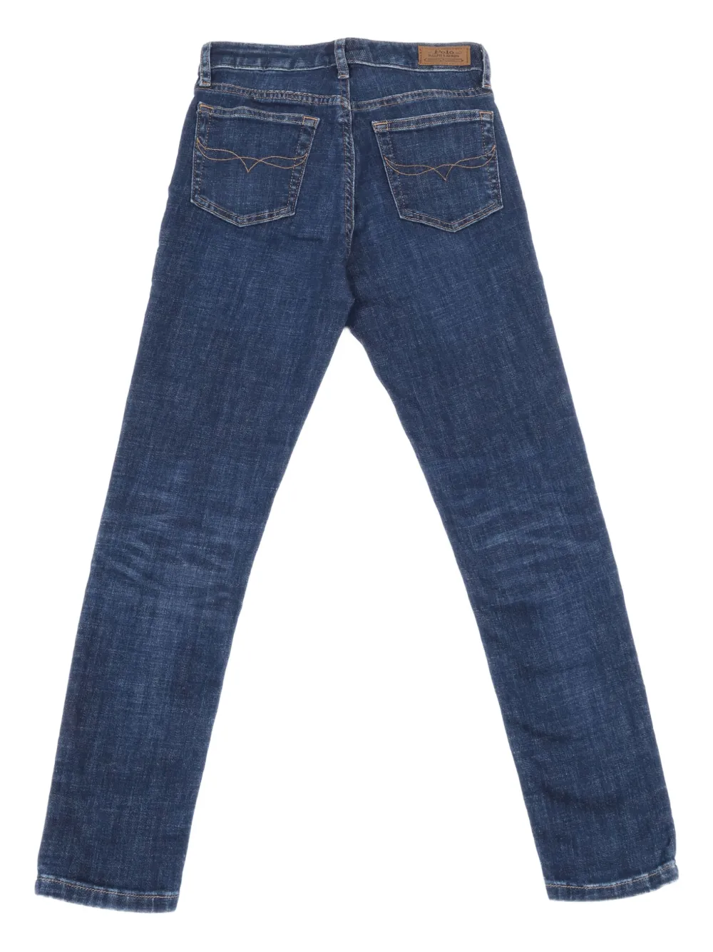 Узкие джинсы Polo Ralph Lauren Kids, синий — фото 2