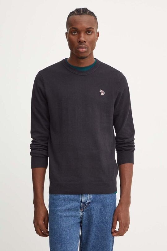 

Свитер из смесовой шерсти PS Paul Smith, черный