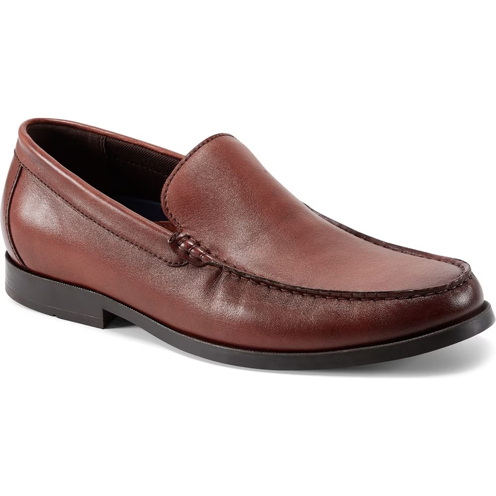 

Плоские мокасины Whitley без застежек Rockport, цвет dark natural leather