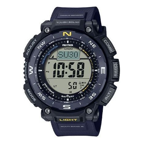 

Часы Men's CASIO PRO TREK Series Fashion Stylish Sports Waterproof Solar Powered Blue Watch Mens, синий