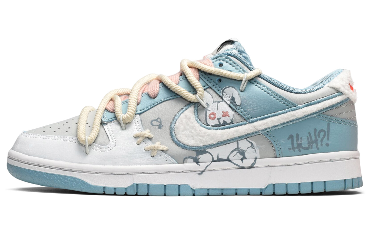 

Кроссовки Nike Dunk Skateboard Shoes Men Low-Top Blue/White Gray