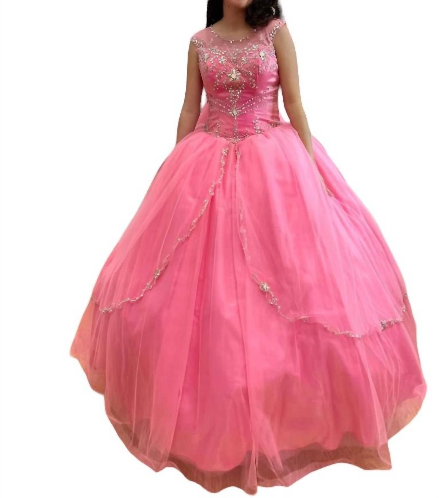 

Платье Quinceañera без рукавов Calypso Mary's Bridal