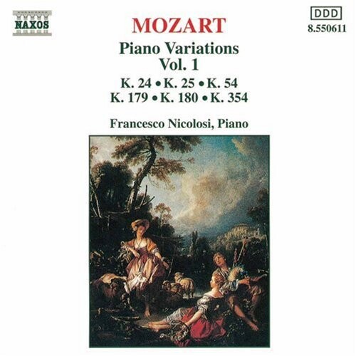 

CD диск Mozart / Nicolosi: Piano Variations 1