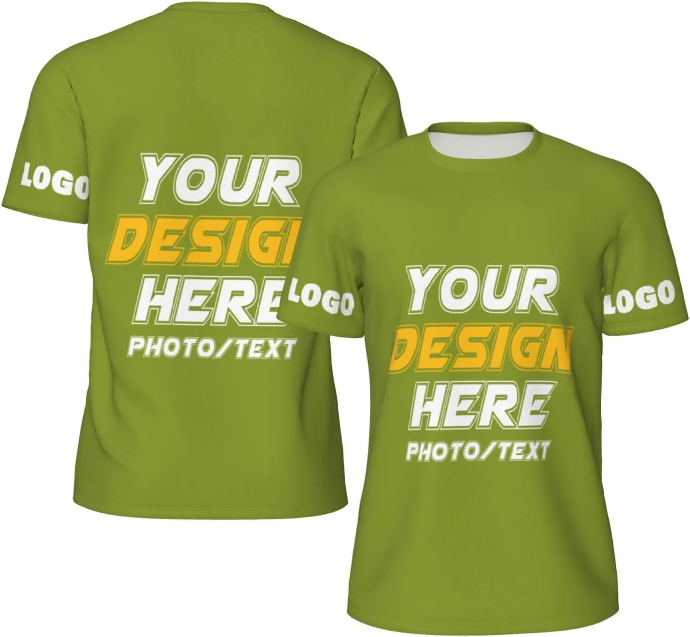 

Футболка Custom с нанесением текста и логотипа