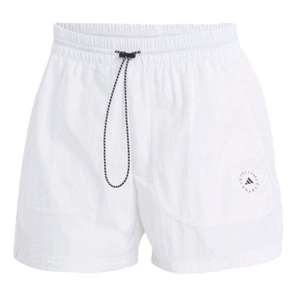 

Шорты от stella mccartney truecasuals sportswear тканые шорты Adidas, белый