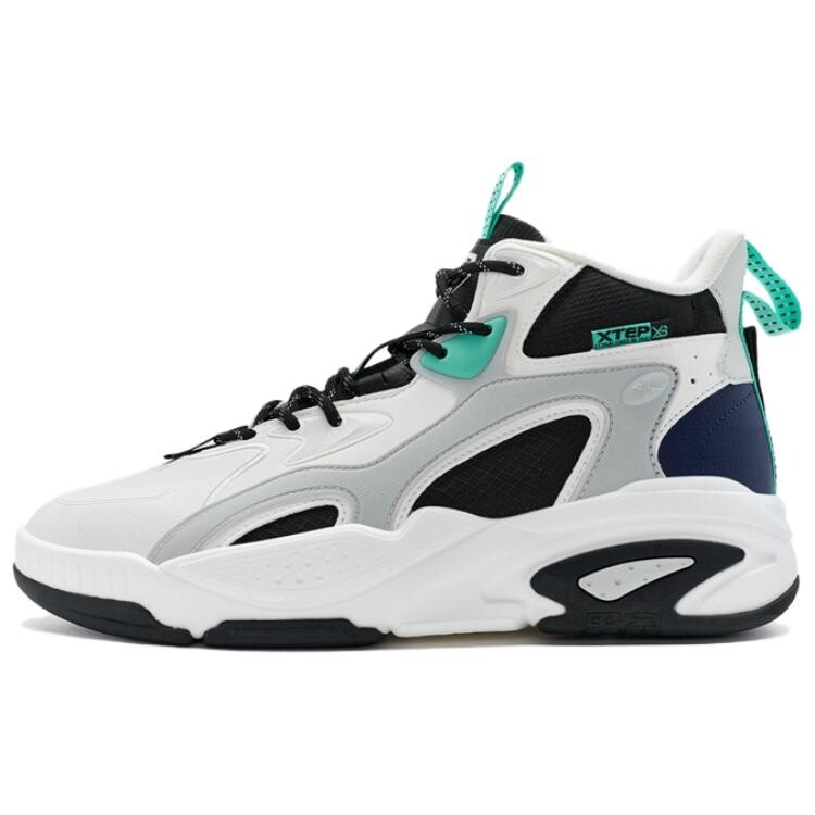 

Кроссовки XTEP Lifestyle Shoes Men High-top White, Black, Blue, белый/черный