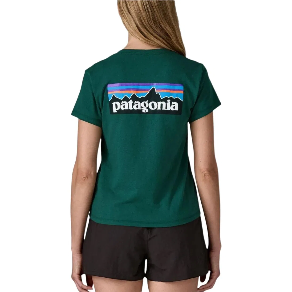 Футболка Patagonia P-6 Logo Responsibili-Tee Forest Green