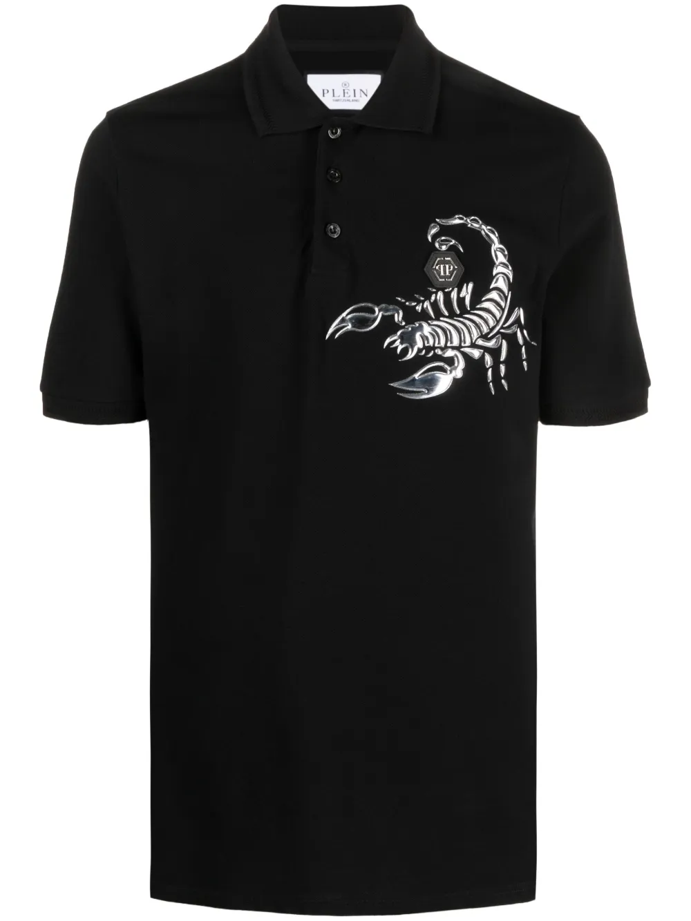 

Рубашка поло Scorpion Philipp Plein, черный