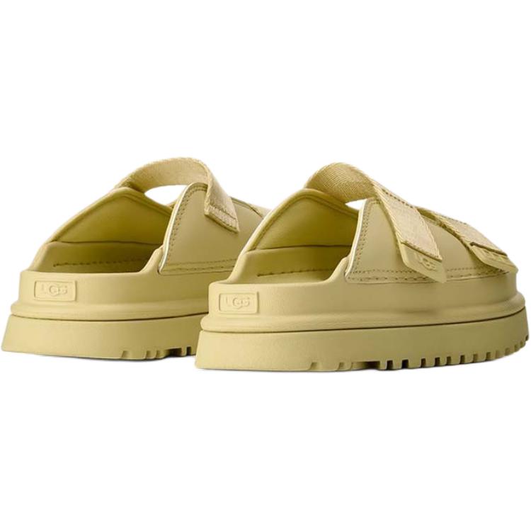 UGG Детские домашние тапочки GoldenGlow EVA противоскользящие износостойкие light gold — фото 4