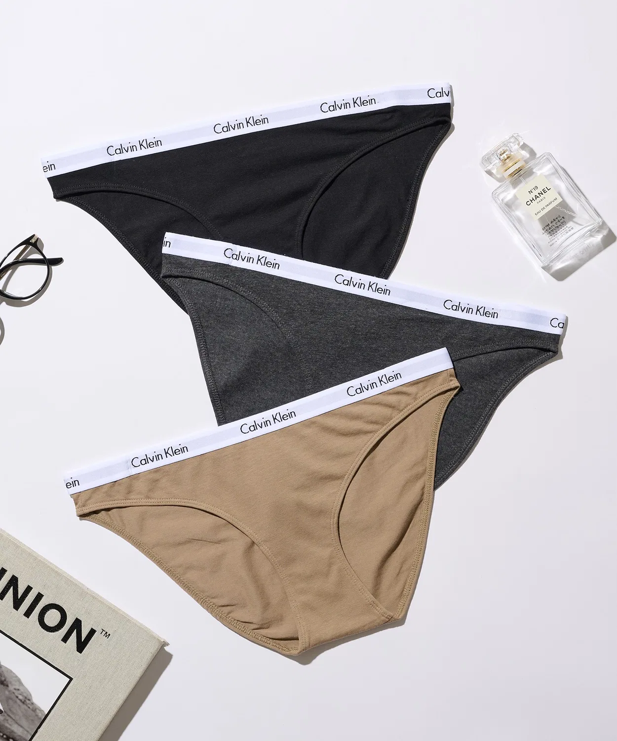 Набор трусов Calvin Klein 3 шт. хлопок белый