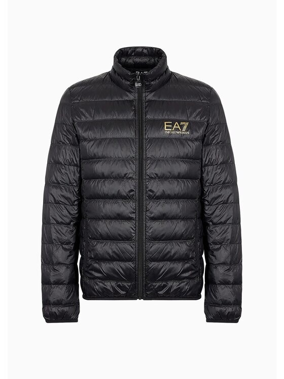 

Пуховик regular fit Ea7 Emporio Armani, черный