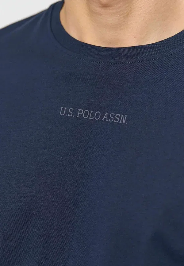 Футболка базовая U.S. Polo Assn. Umsaimon, темно-сапфировый — фото 4