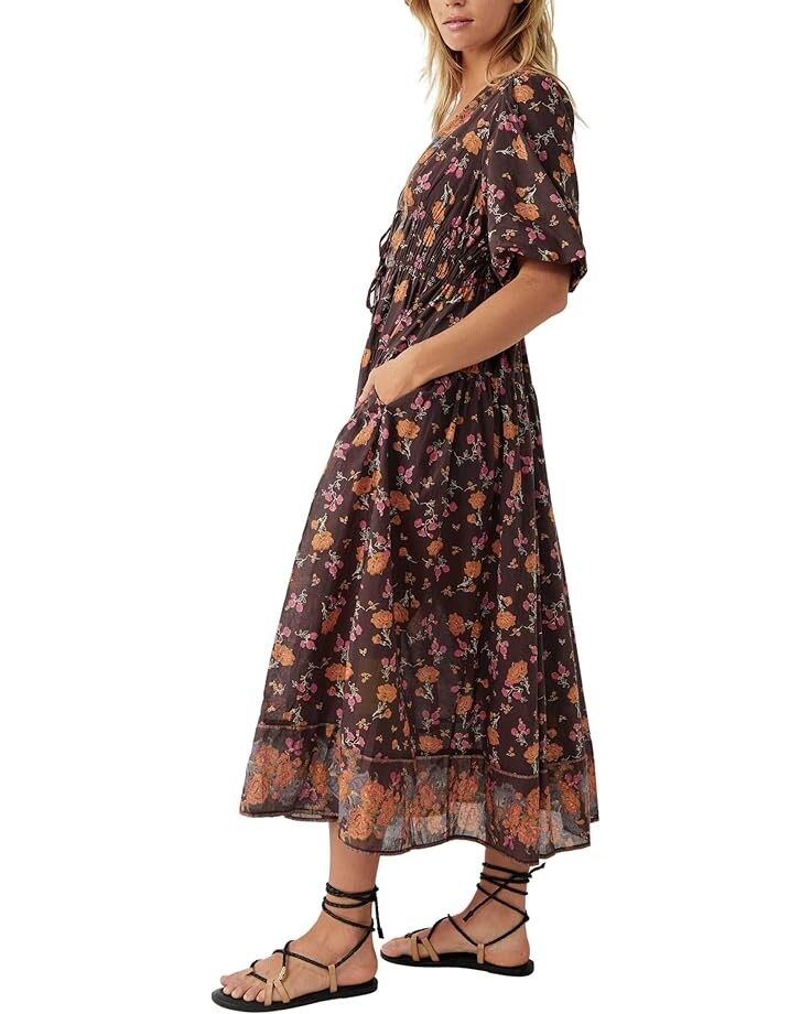 

Платье Free People Lysette Maxi Dress, цвет Chocolate Combo