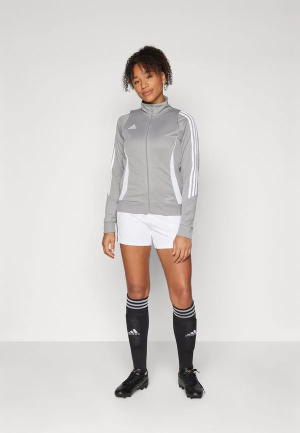 Тренировочная куртка tiro24 Adidas Performance, Grau/Weiss — фото 2