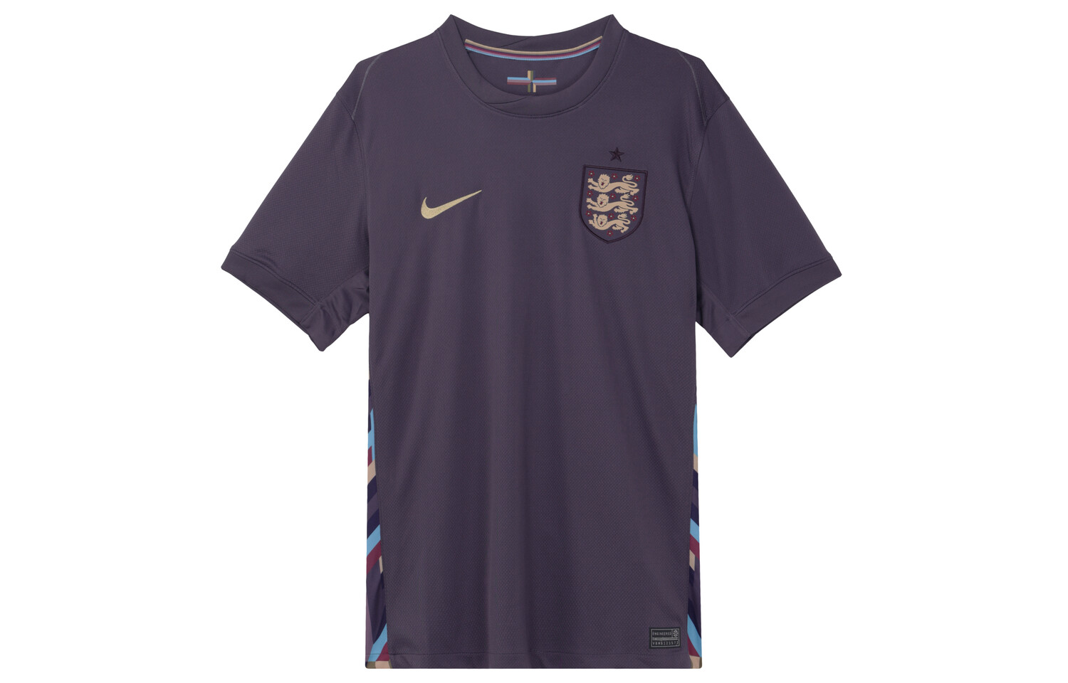 

Мужское футбольное джерси Nike, цвет Purple/sesame brown