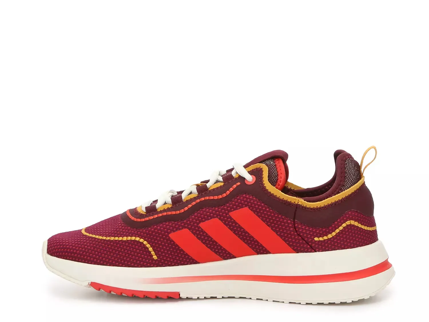 Женские кроссовки Fukasa Run Adidas, Burgundy — фото 3