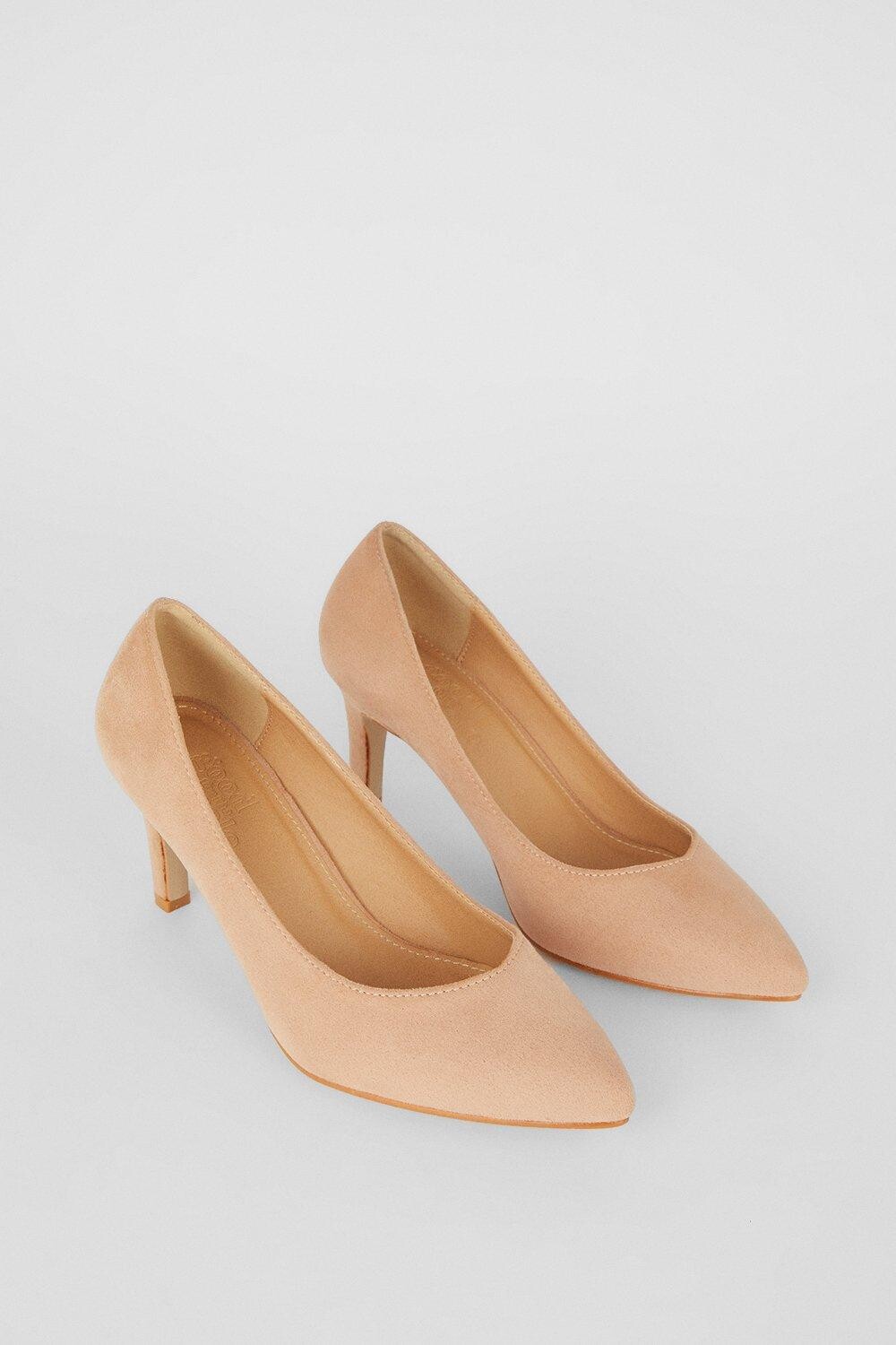 Хорошо для подошвы: туфли-лодочки Emily очень широкой посадки Dorothy Perkins, розовый — фото 3