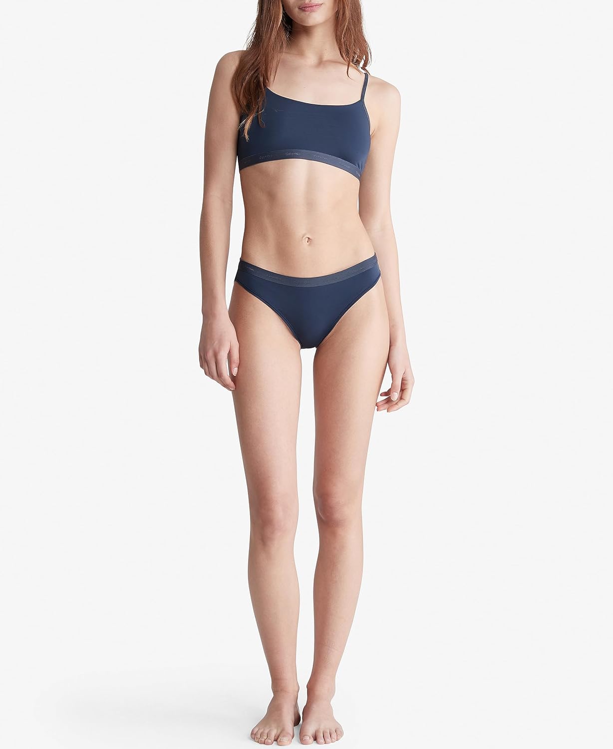 Женский бюстгальтер-бралетт Calvin Klein Form to Body без подкладки, Speakeasy — фото 4