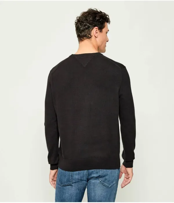 Свитер regular fit Tommy Hilfiger, черный — фото 3