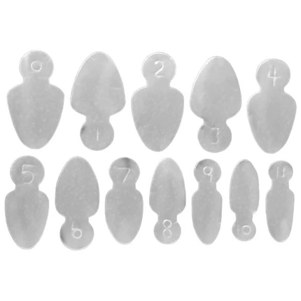 

Мягкая силиконовая накладка Bna Tips, короткая, овальная Beautynails