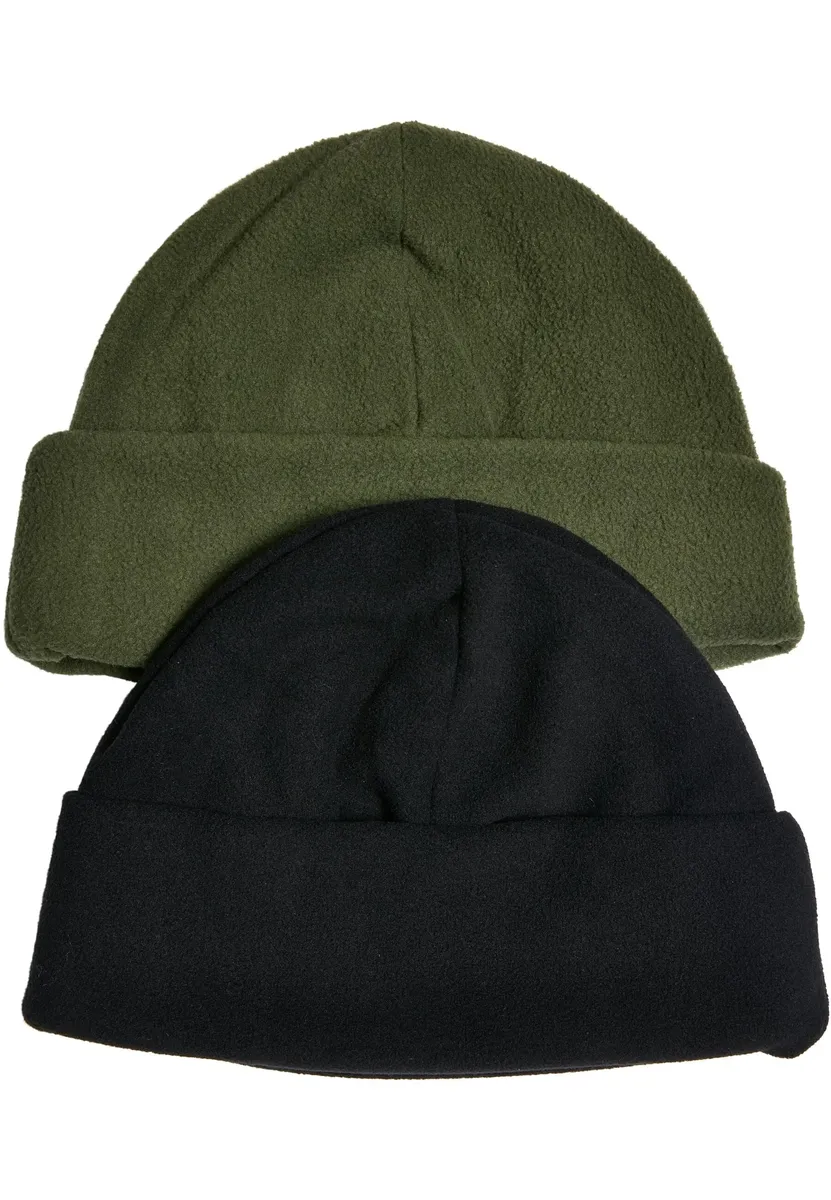 

Шапка URBAN CLASSICS " Urban Classics Unisex Fleece Beanie 2-Pack" (1 шт.), черный