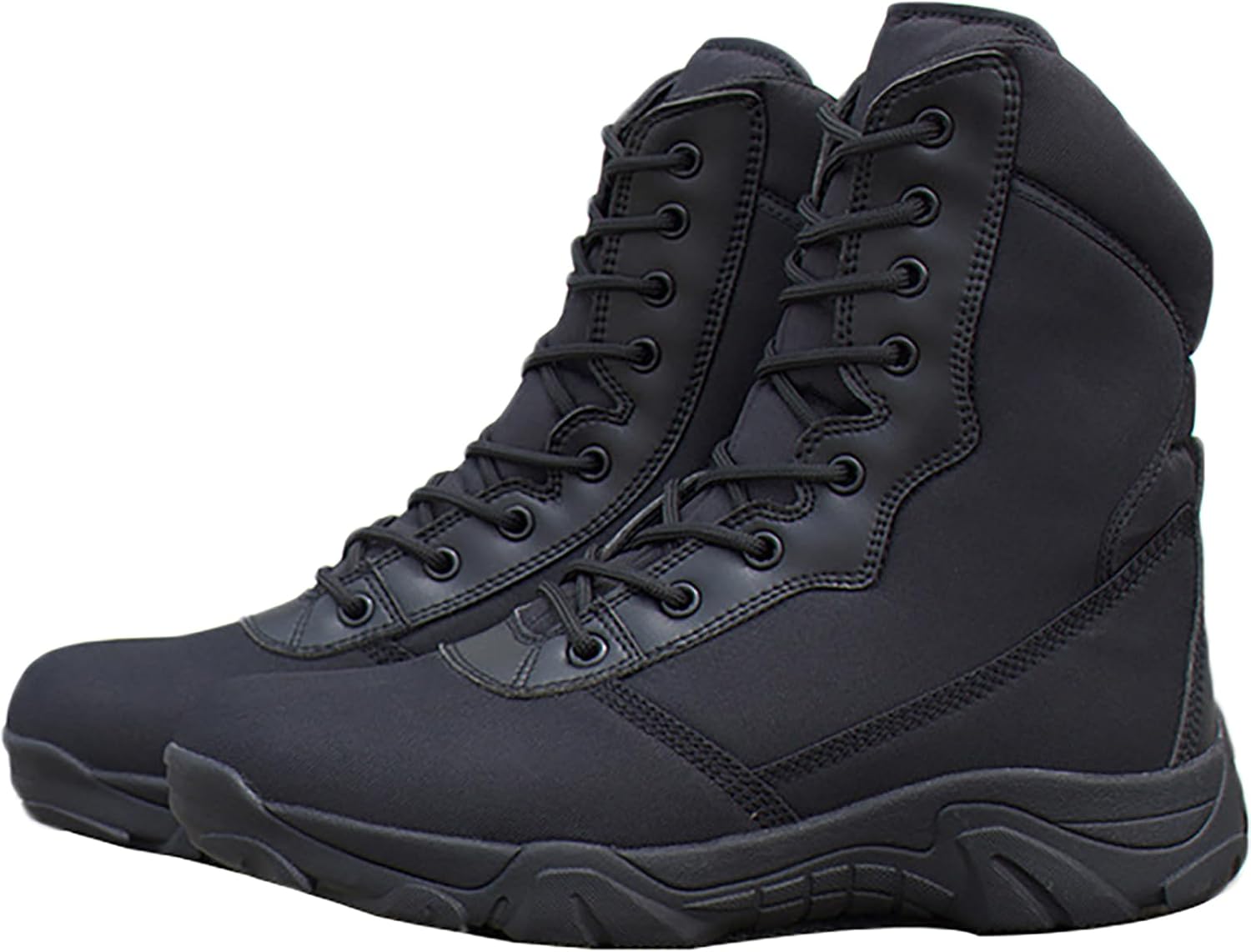 

Мужские ботинки для ходьбы и кемпинга, шнурованные армейские ботинки, камуфляжные военные тактические водонепроницаемые ботинки, боевые ботинки, трекинговые походные ботинки до щиколотки, A-45 Qaxzesa, 45 C