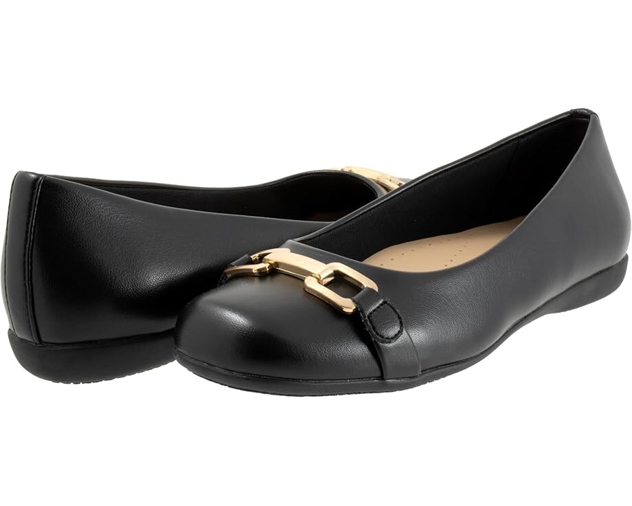 Туфли на плоской подошве Trotters Sadie, черный
