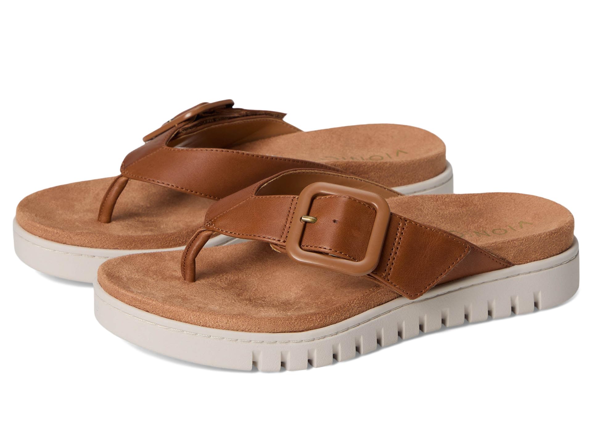 Сандалии VIONIC Uptown Marin, Tan Leather