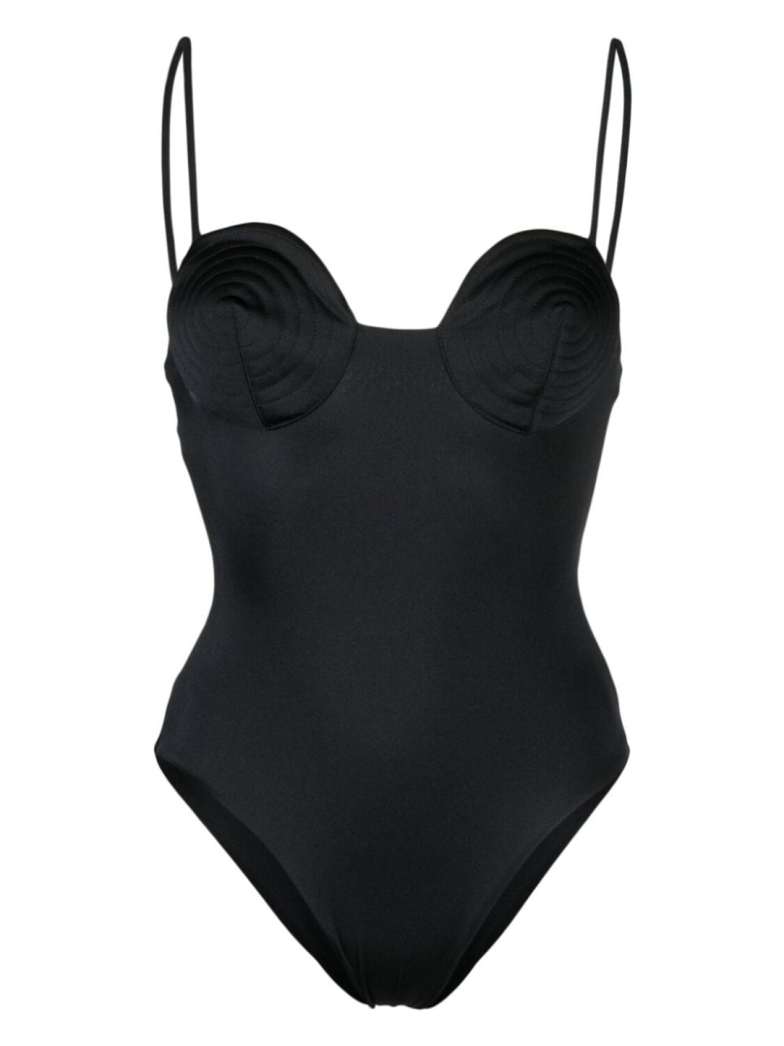 

Noire Swimwear купальник с круглым вырезом, черный