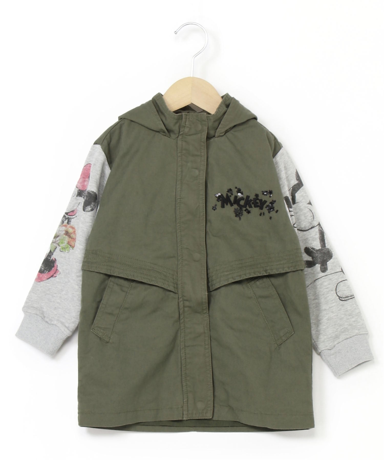 Комбинированная толстовка Disney Desigual, Green/4092 — фото 4