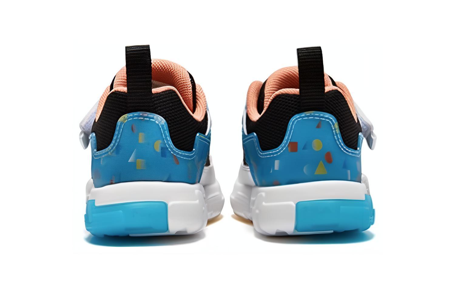 FILA KIDS Износостойкие низкие детские туфли синего, оранжевого и белого цвета для младенцев и малышей — фото 4