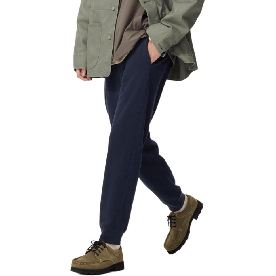 

Вязаные спортивные штаны унисекс UNIQLO, синий