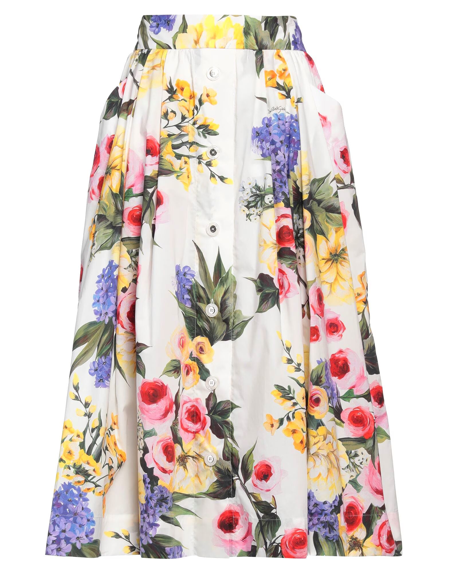 

Юбка миди Dolce&Gabbana, белый