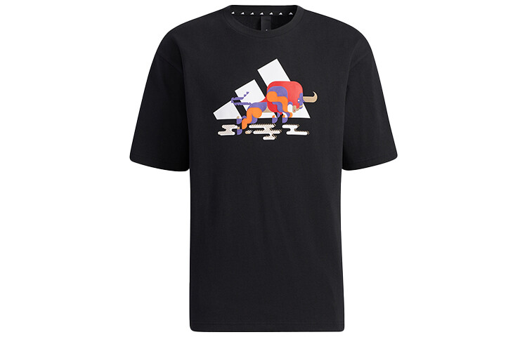 

Футболка CNY Collection для мужчин, черная Adidas, черный