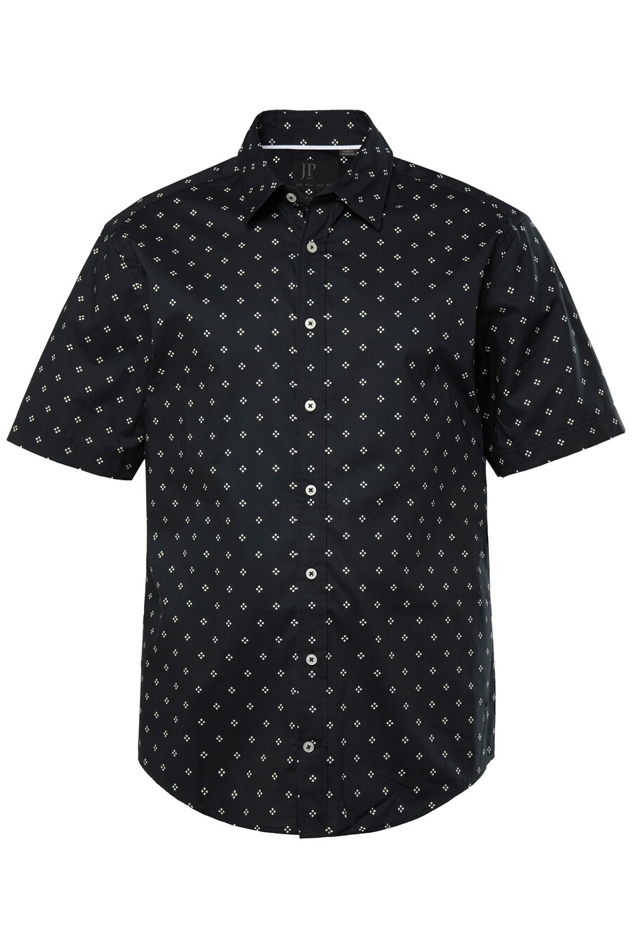 

Рубашка на пуговицах классического кроя JP1880, Black