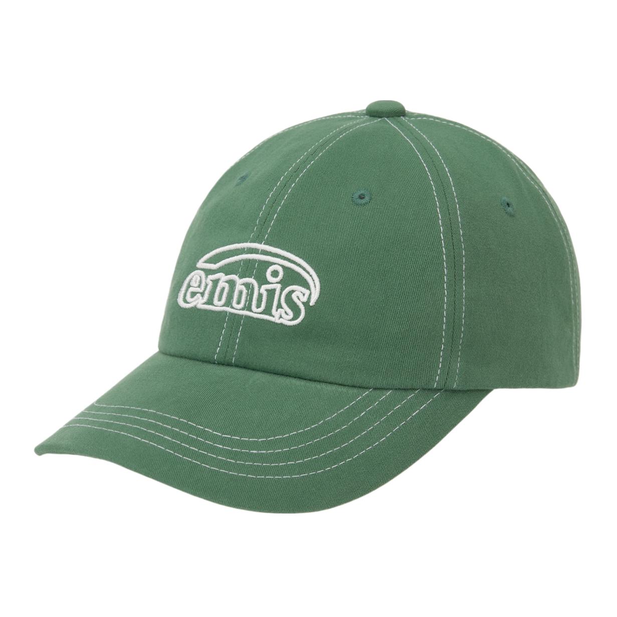 

Emis Хлопковая бейсболка унисекс зеленая, Green