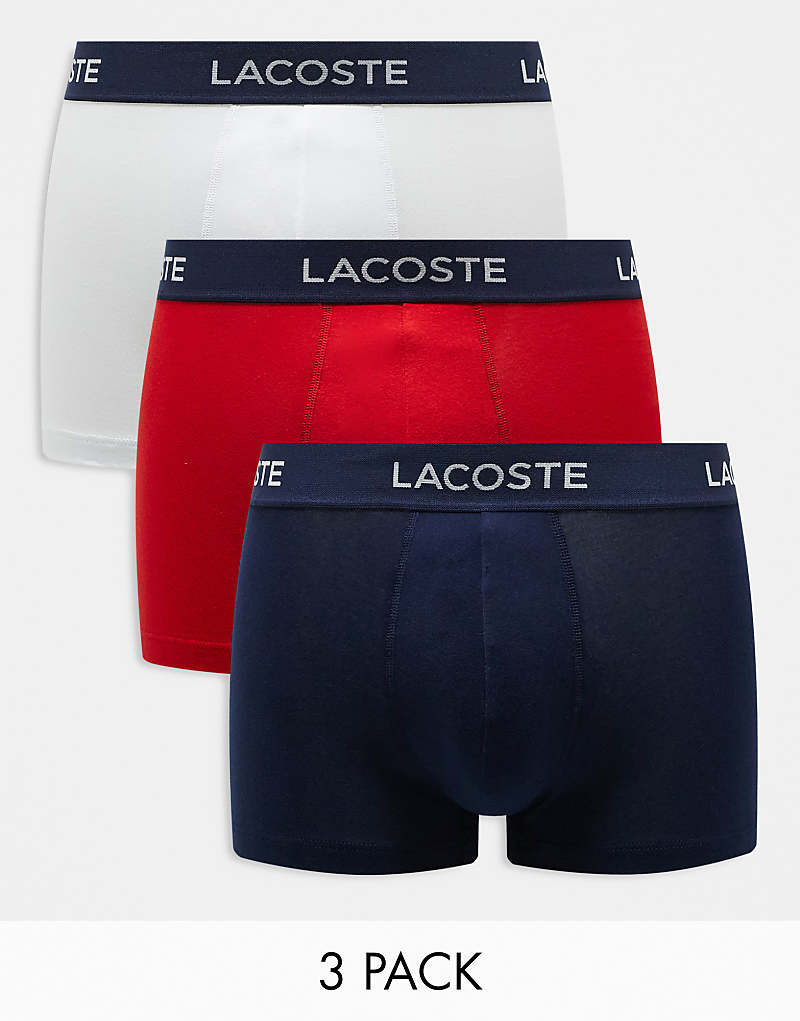 

Lacoste – комплект из 3 пар боксеров разных цветов