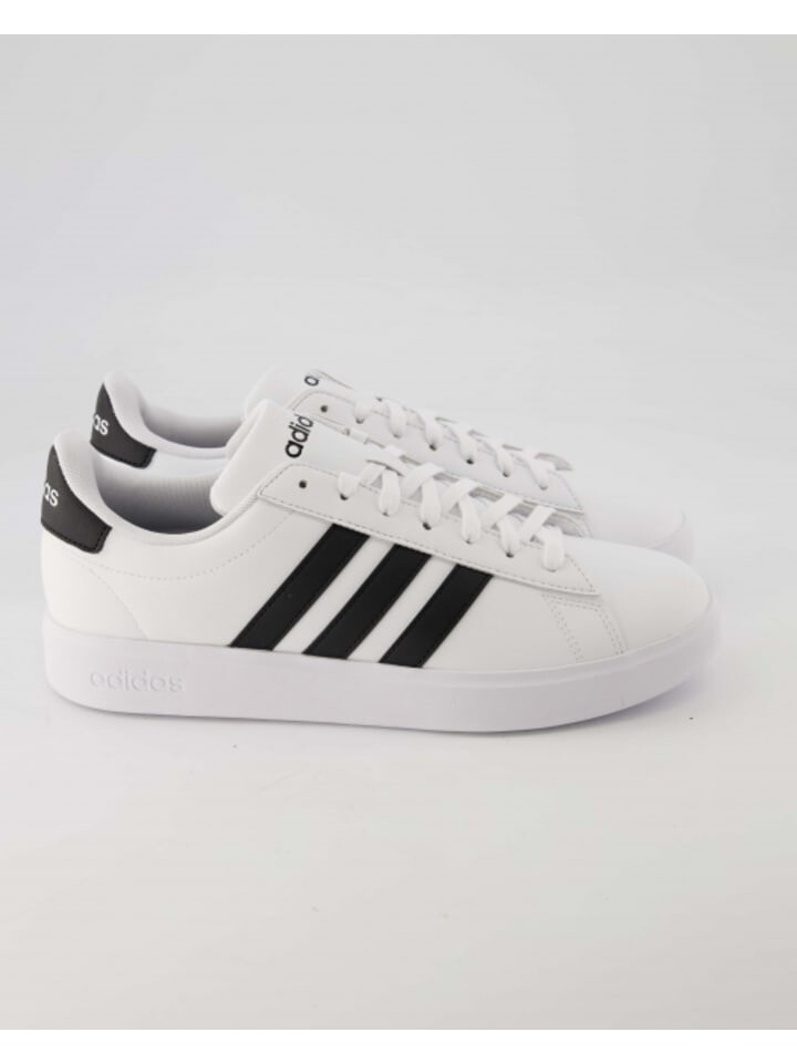 Кроссовки на шнуровке adidas, белый — фото 2